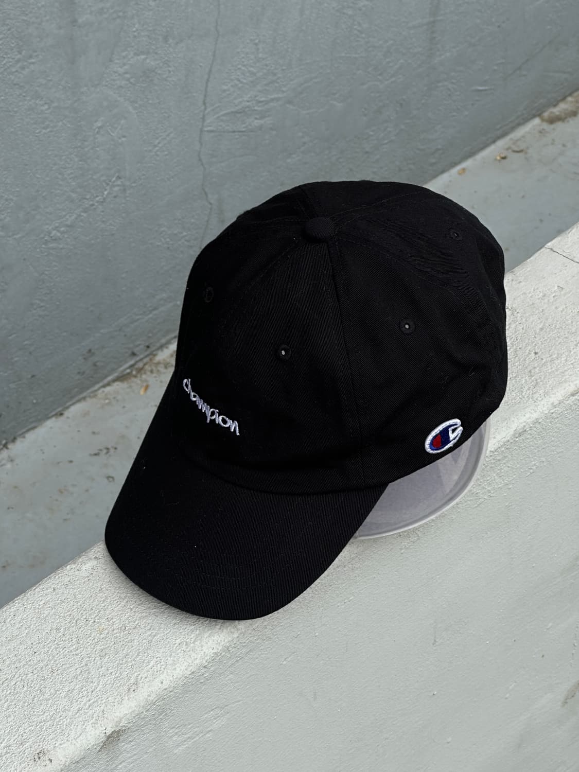 [F] 챔피온 블랙 볼캡 모자 (일본판) 상품이미지2