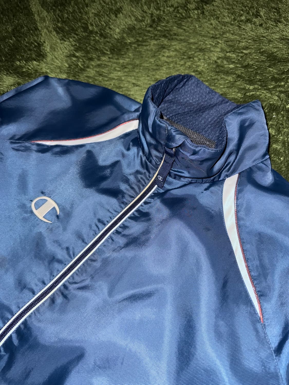 [L] 챔피온 재팬 엠브로이더리 로고 트랙 자켓 네이비 상품이미지2