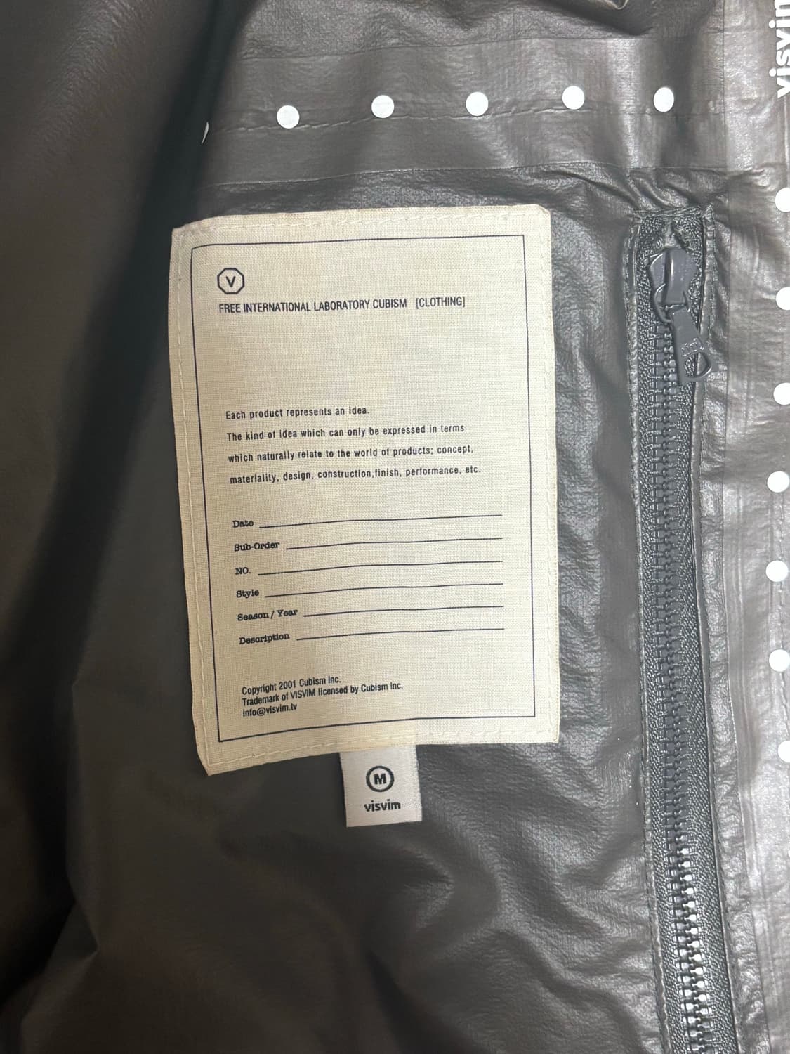 비즈빔 visvim 고어텍스 바람막이 m 상품이미지7