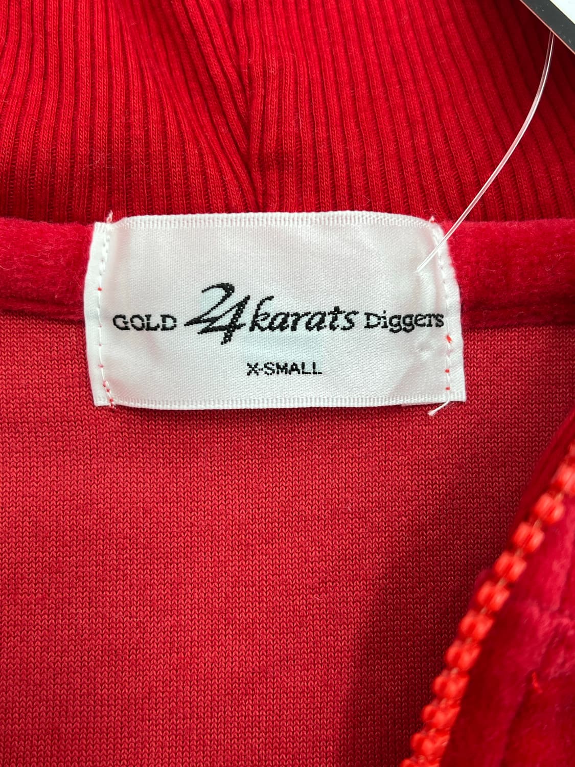 24KORTAS y2k 벨벳 후드집업 상품이미지4