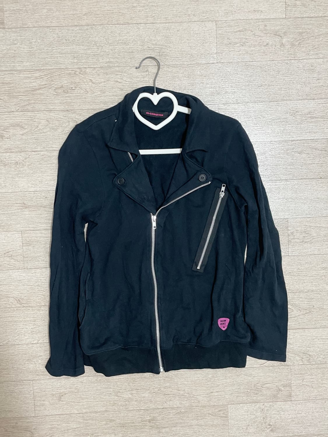 ALGONQUINS 핑크해골 면집업 상품이미지2