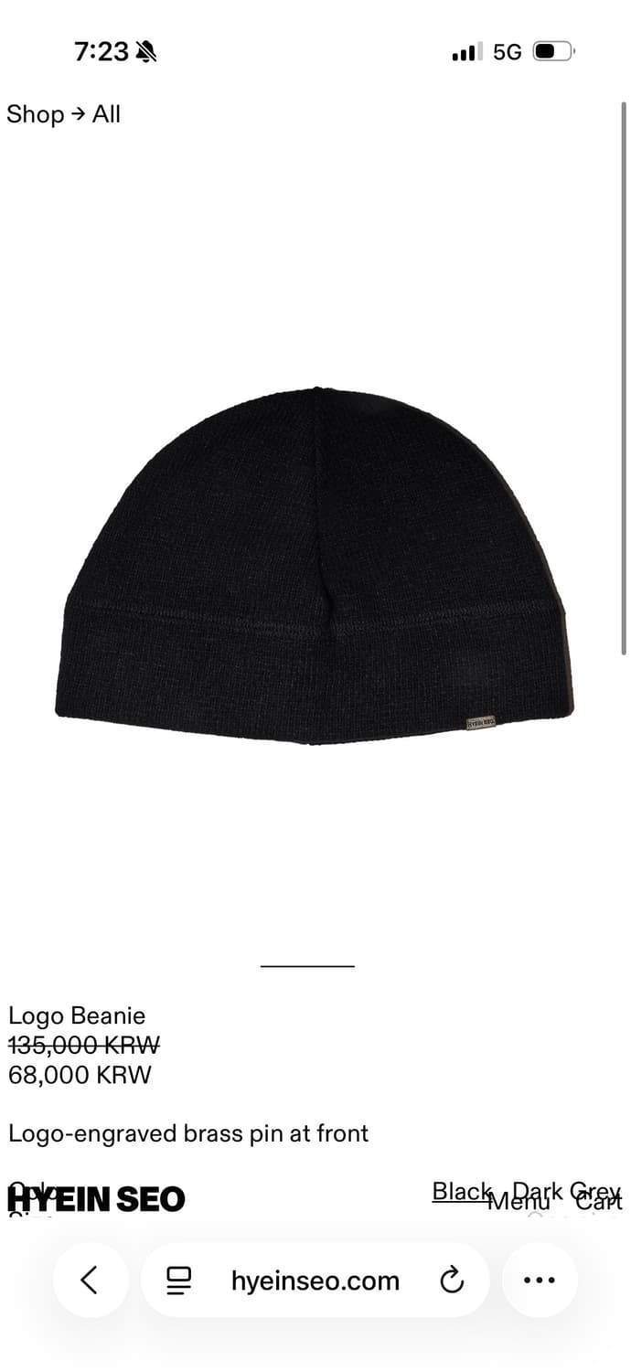 혜인서 비니 상품이미지1