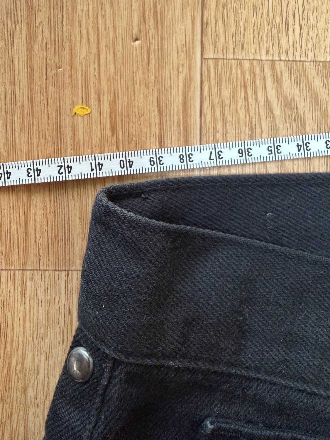 준야 X 꼼데 스터드 블랙 팬츠 L 사이즈 판매합니다.  상품이미지8