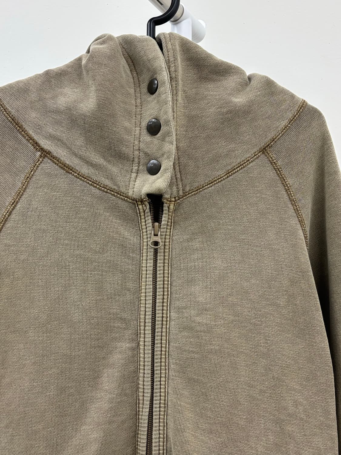 빈티지 투웨이 하이넥 후드집업 원피스 y2k 상품이미지8