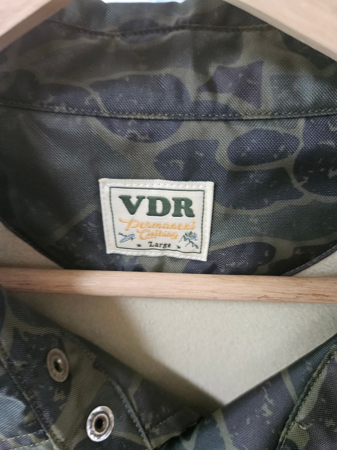 vdr 러프라이더스 카모플라주 자켓 L 상품이미지2