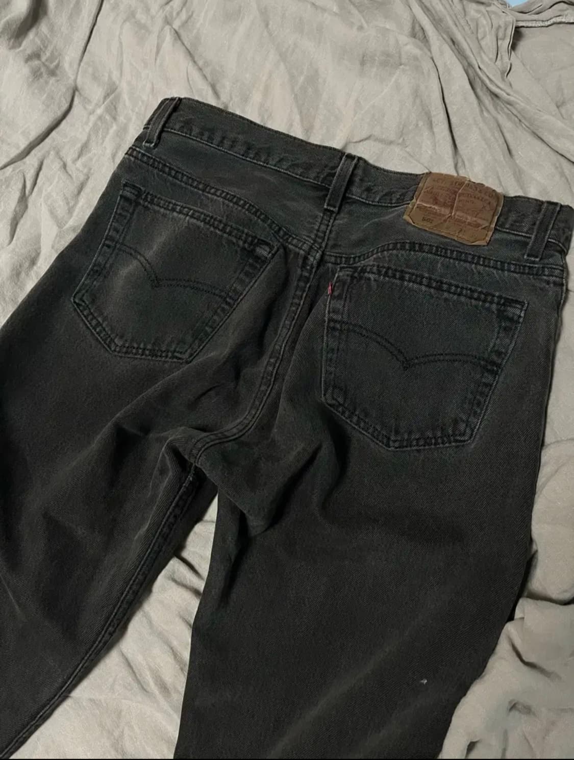 90s 리바이스 501 블랙진 32x30 상품이미지2