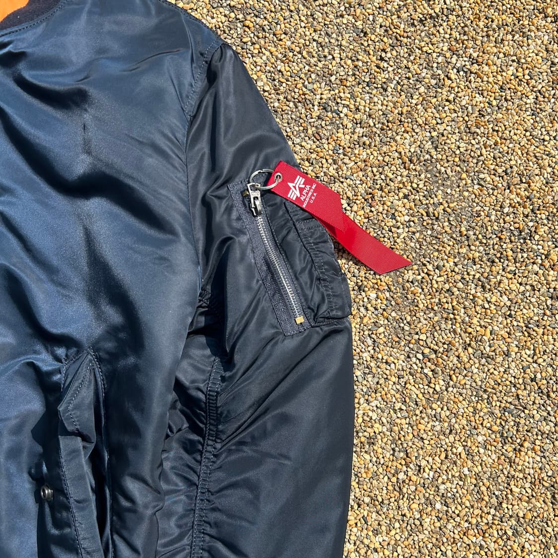 알파인더스트리(Alpaha industries) 네이비 MA-1 상품이미지4