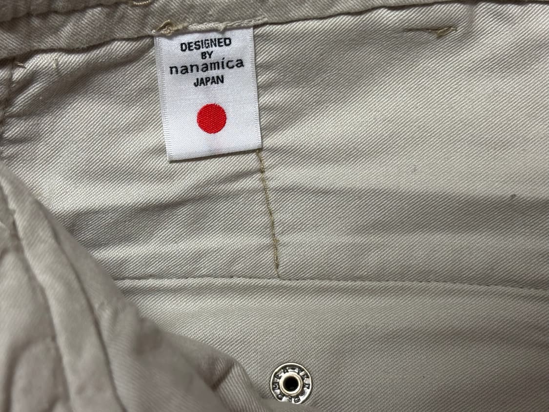 나나미키 재팬 와이드 치노팬츠 상품이미지3