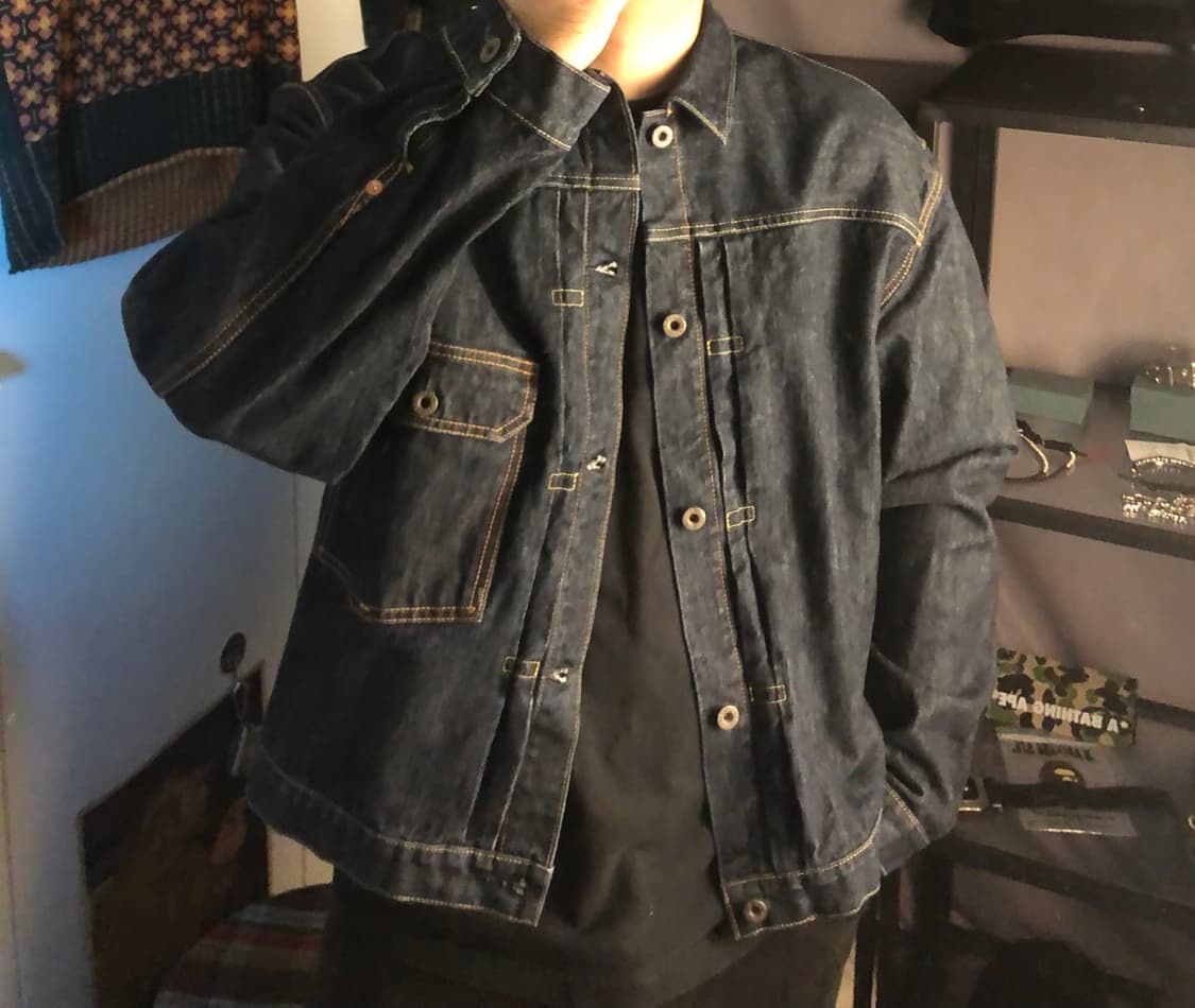 캐피탈 14oz 1st 데님자켓 상품이미지1