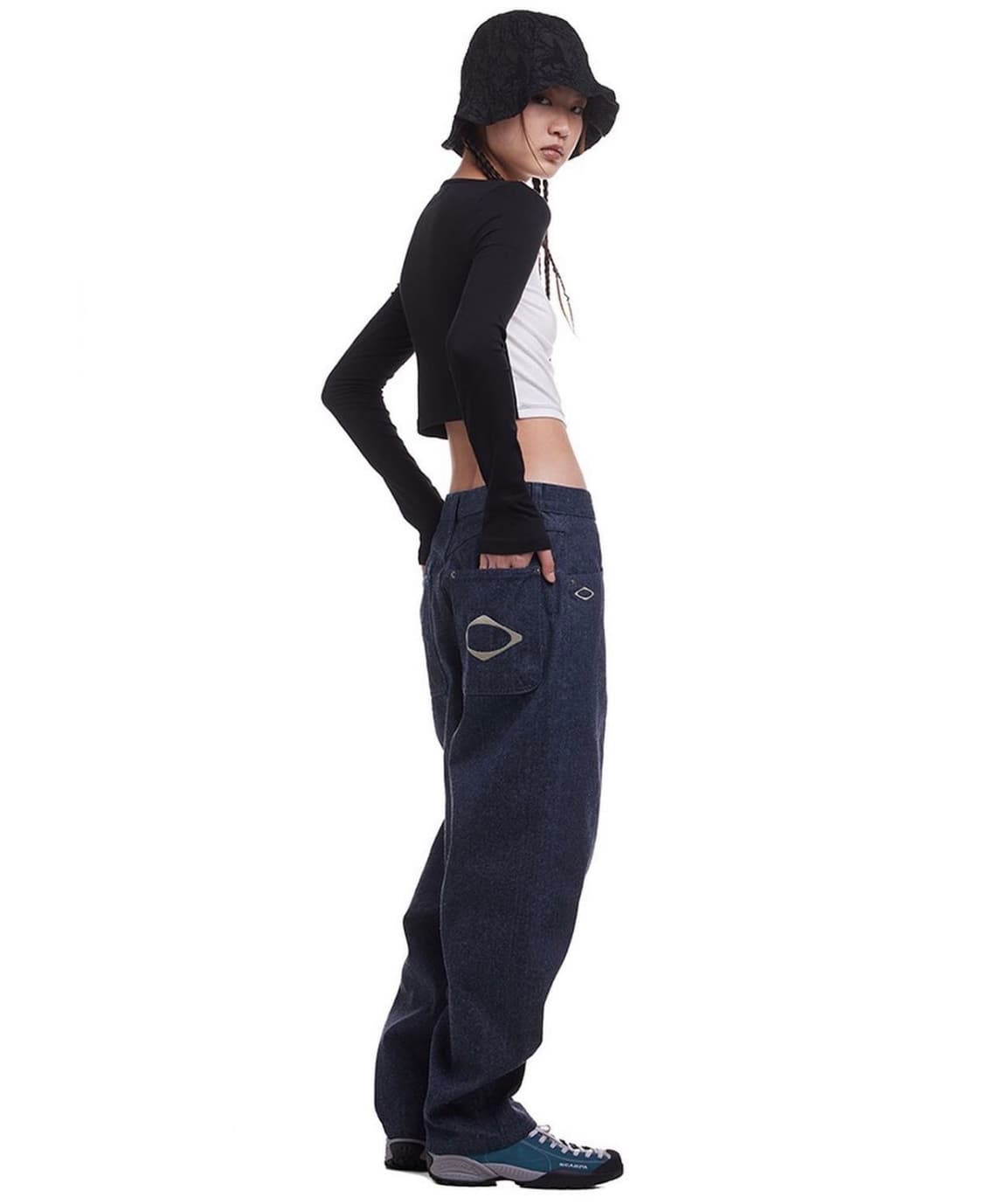 Mschf rhombus indigo pt 상품이미지2