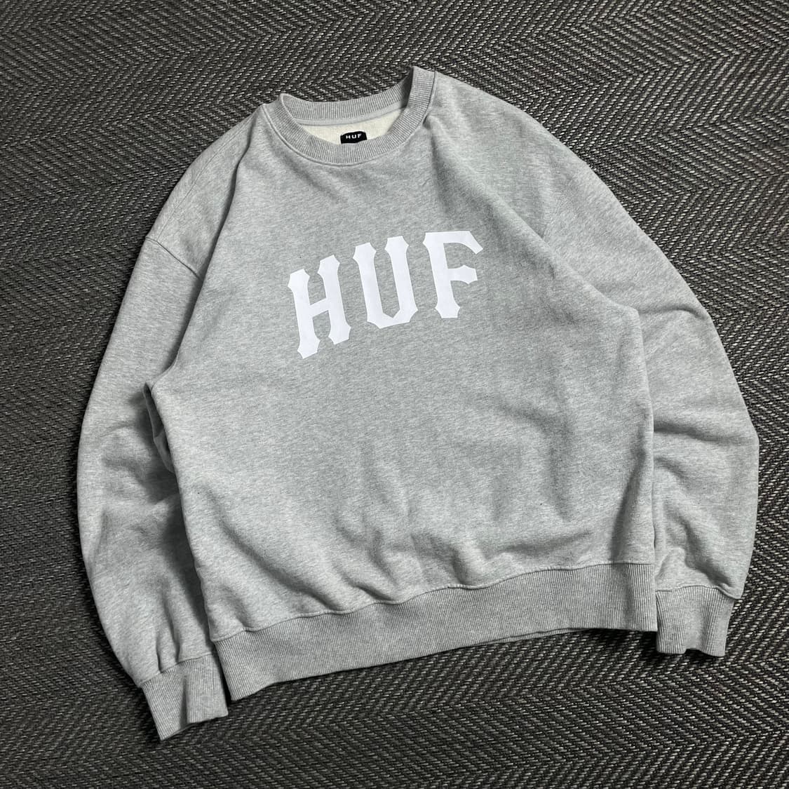 HUF 아치로고 크루넥 맨투맨 y 4725 상품이미지1