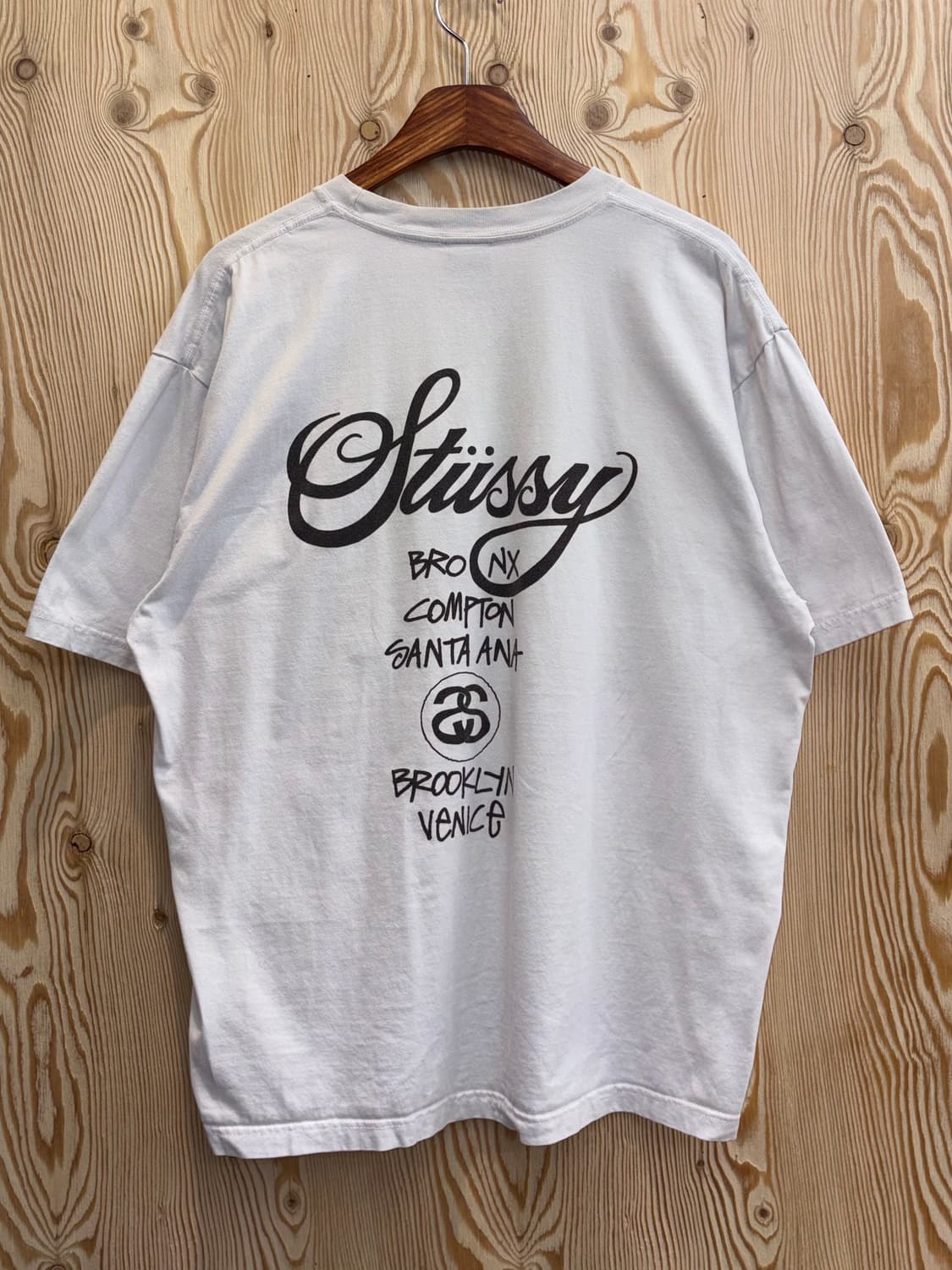 스투시 월드투어 티셔츠 상품이미지3