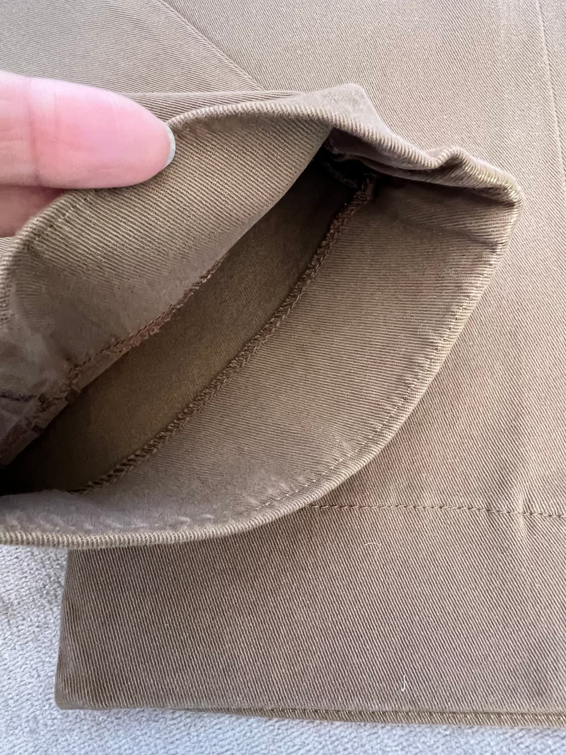 오일릴리 여자 브라운 코튼바지 면바지  상품이미지7