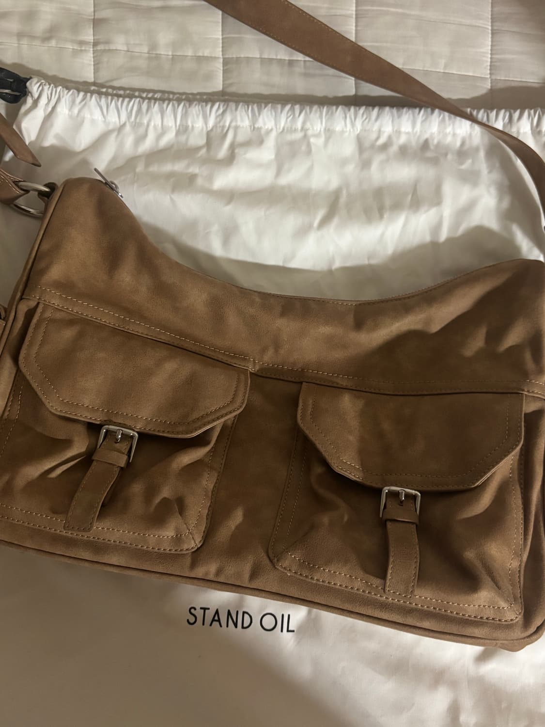 스탠드오일 조이백 카멜 상품이미지3