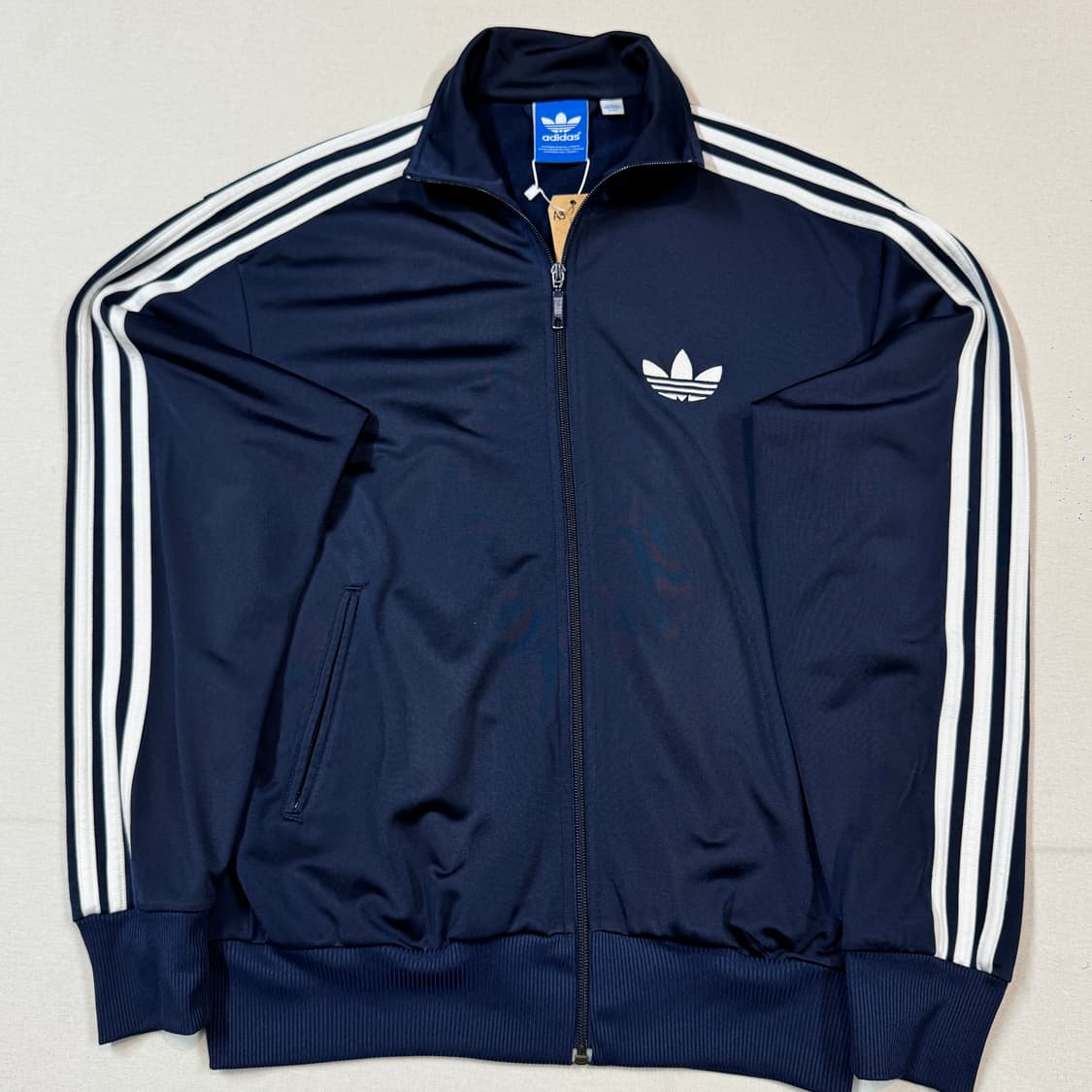 95) 아디다스 파이어버드 삼선 져지 트랙탑 집업 네이비 A3 상품이미지2