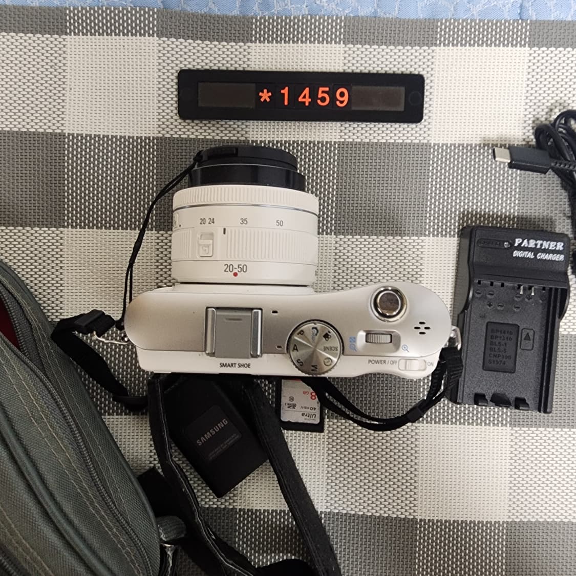 삼성 NX 100 디지털카메라 화이트바디 가방세트 상품이미지3