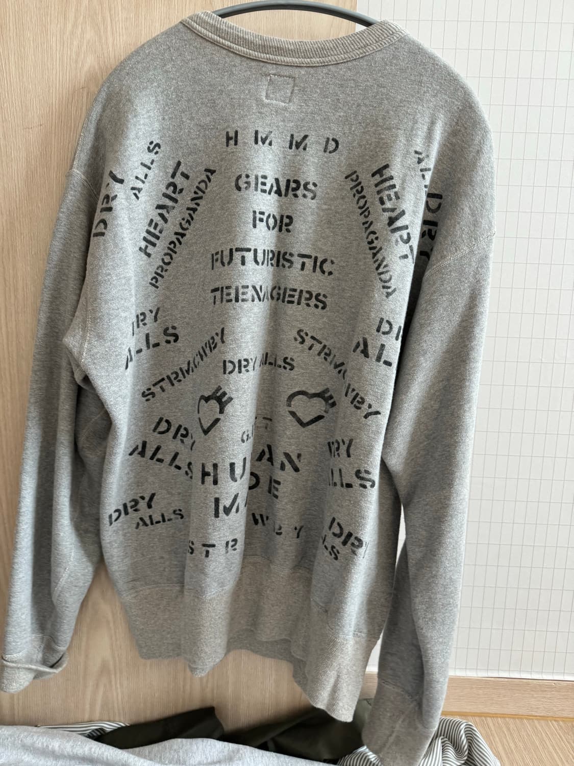 휴먼메이드 맨투맨 L 상품이미지2