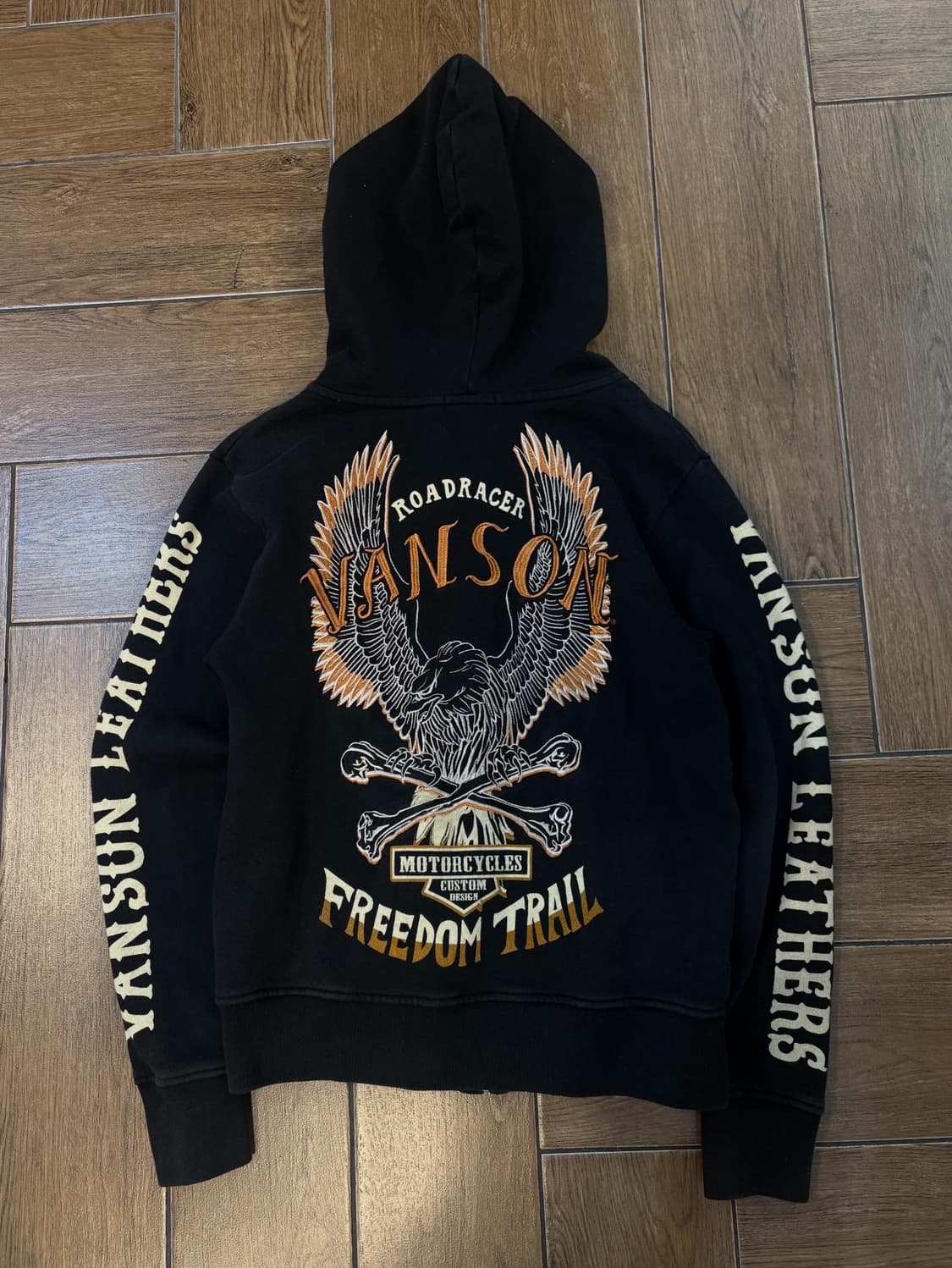 Vanson Embroidery Hood Zip-Up 상품이미지9