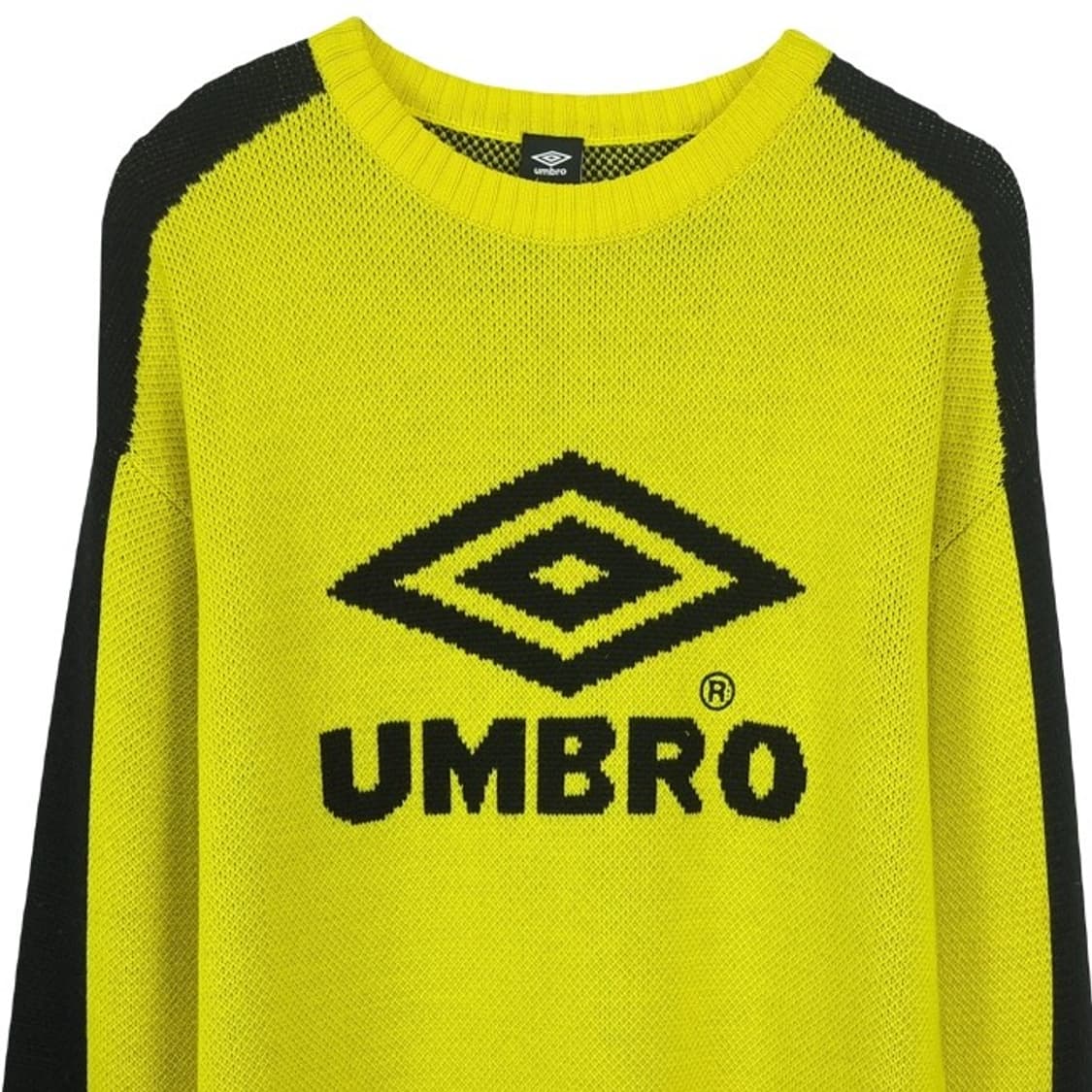 [엄브로] 빅로고 쟈카드 오버핏 니트 볼트 M18748 상품이미지4