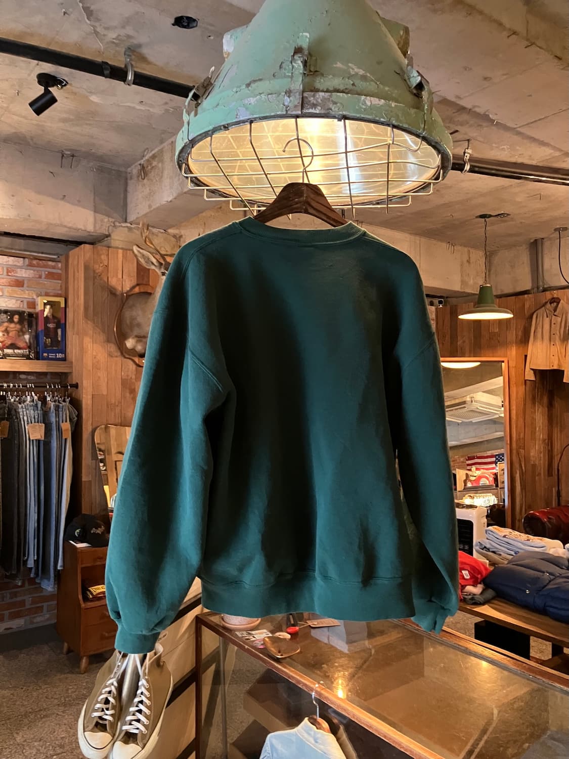 90s USA 빈티지 러셀 플레인 스웻 셔츠 맨투맨 상품이미지3