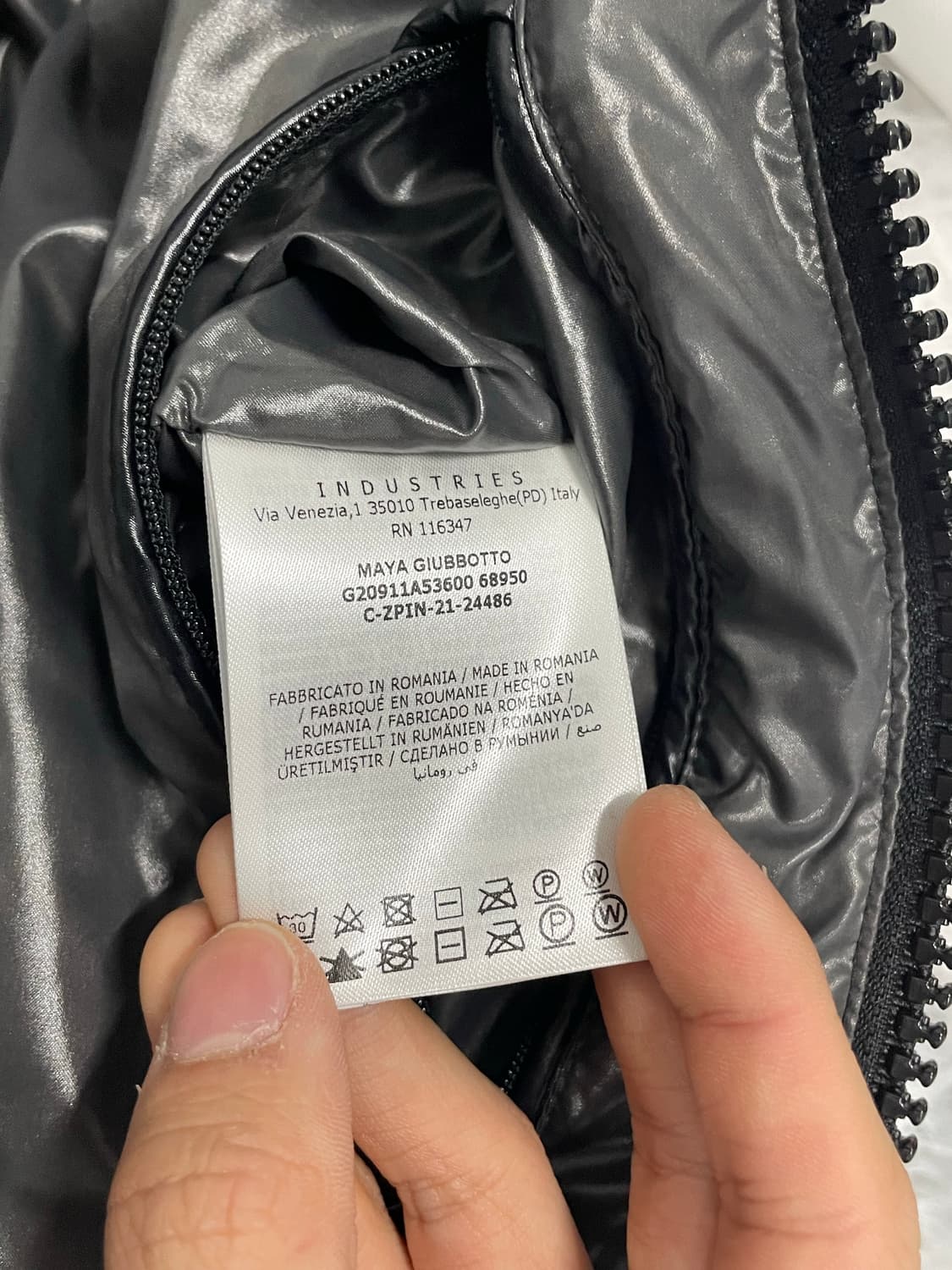 [풀구성] 몽클레어 마야 패딩 블랙 [5] 상품이미지7