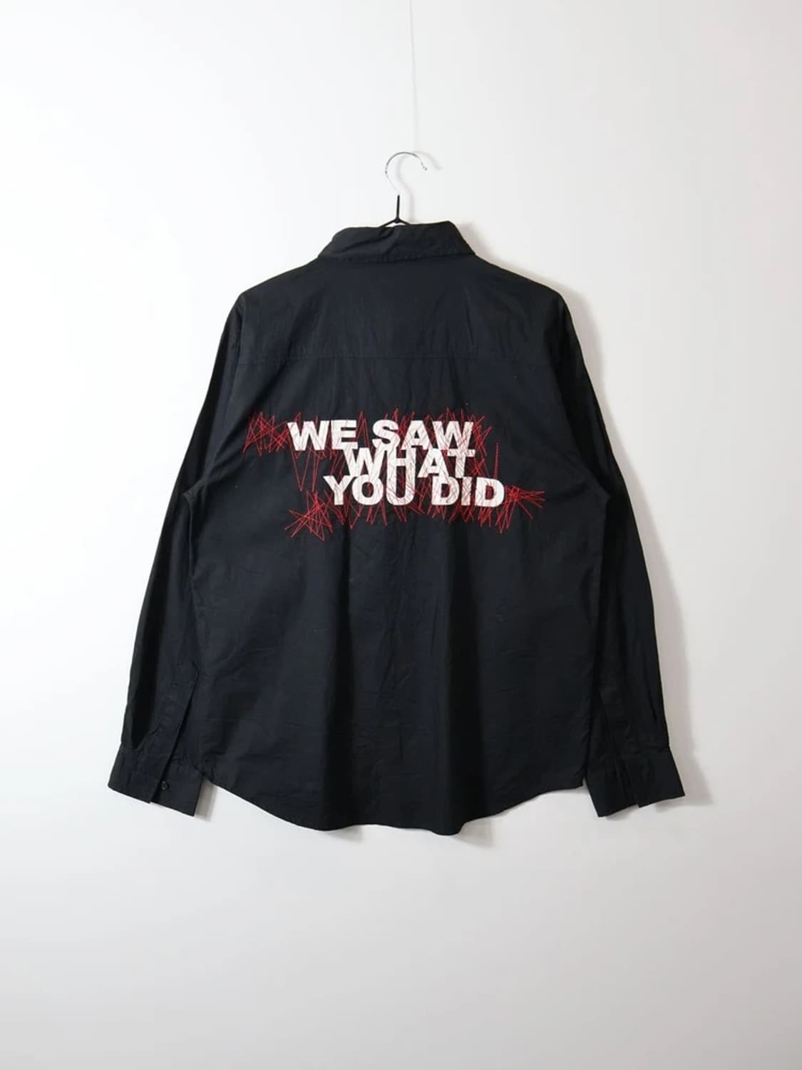 SLASH NUMBER Y2K Punk Buckle Shirt 상품이미지5