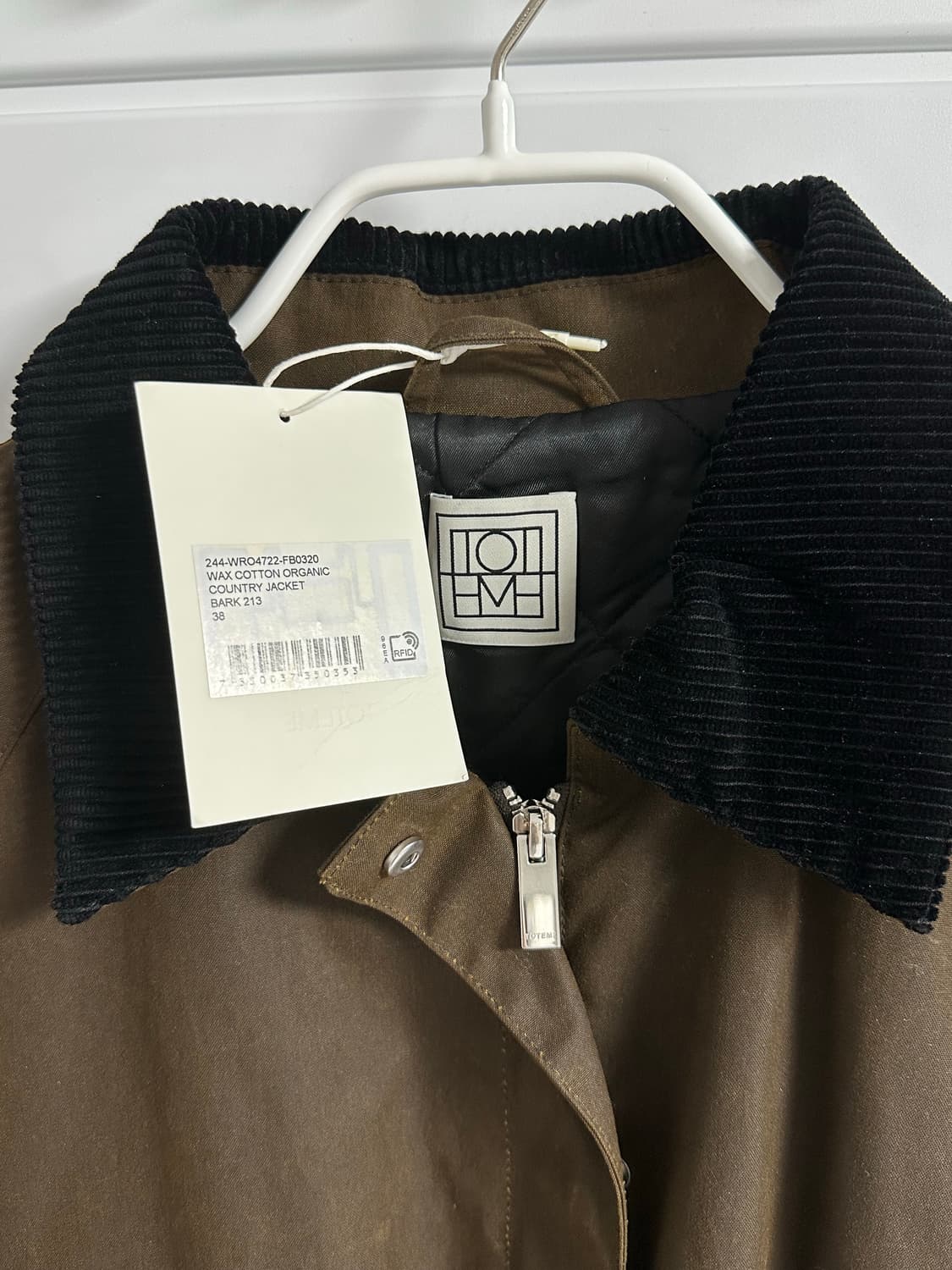 토템 컨트리 재킷 바크 38size / 244-WRO4722-FB0320 상품이미지3
