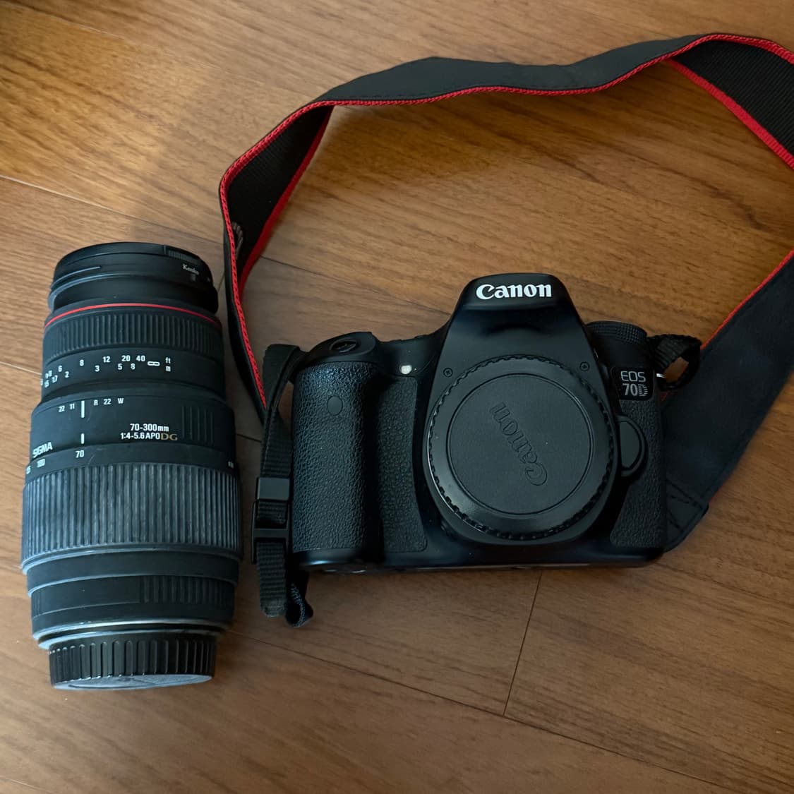 캐논 70d dslr + 시그마 70-300 상품이미지1