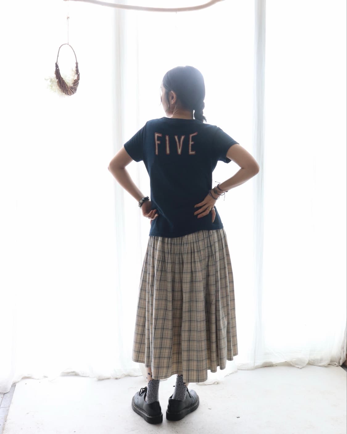 [45rpm] Indigo Denim FORTY-FIVE T-Shirt 상품이미지6