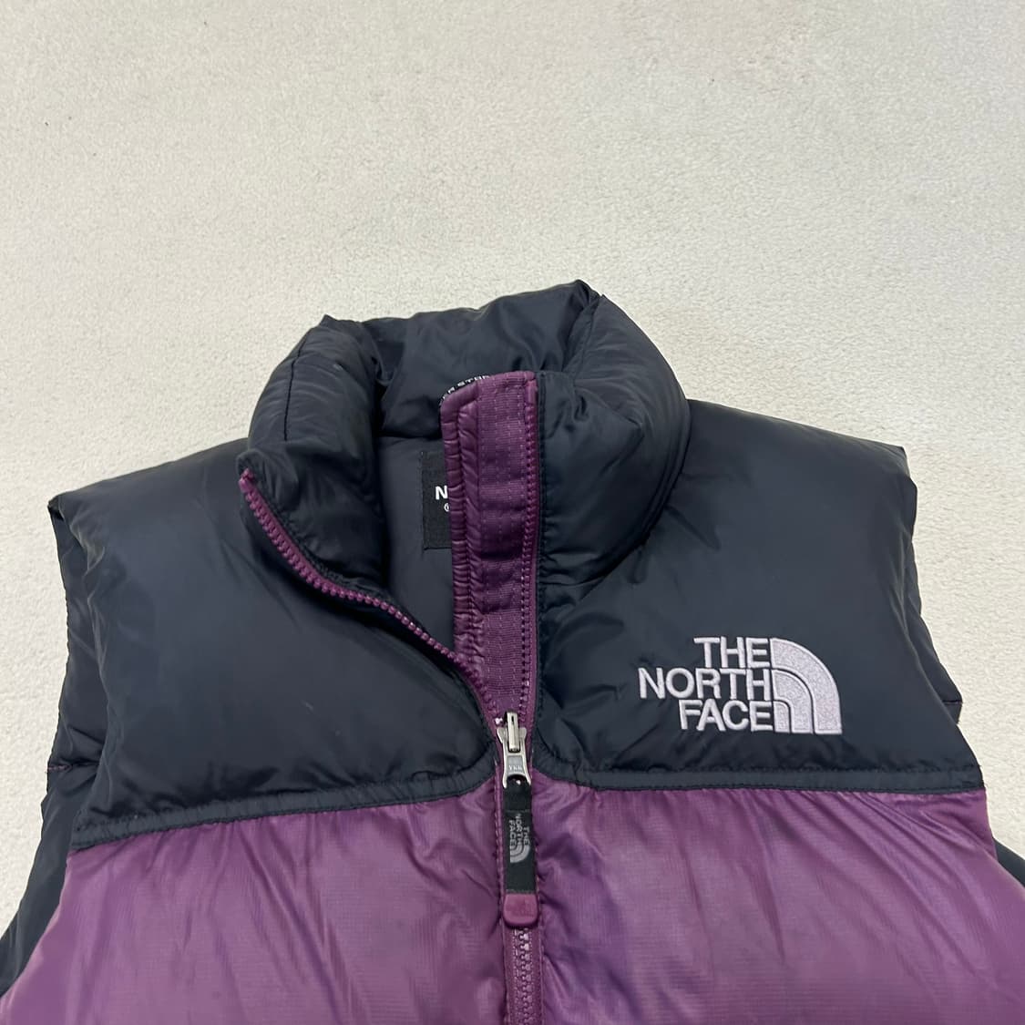The North Face Purple Nuptse Down Vest   상품이미지5