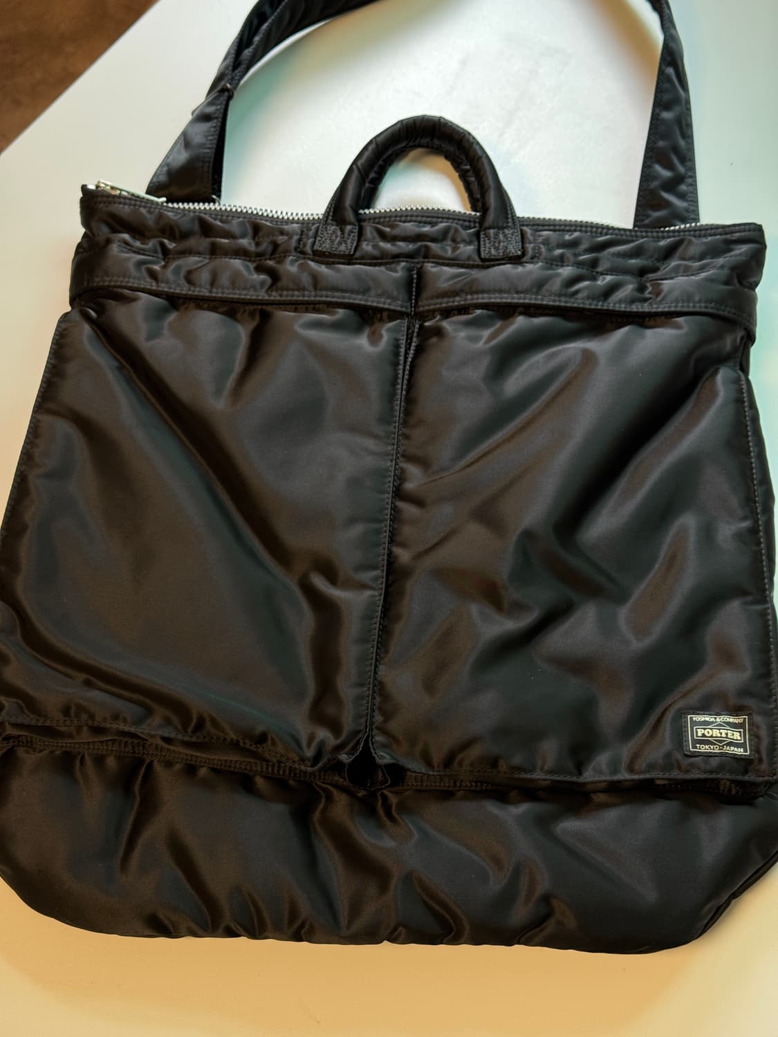 요시다포터 올 뉴 탱커 2way(투웨이) 헬멧백 블랙 상품이미지1