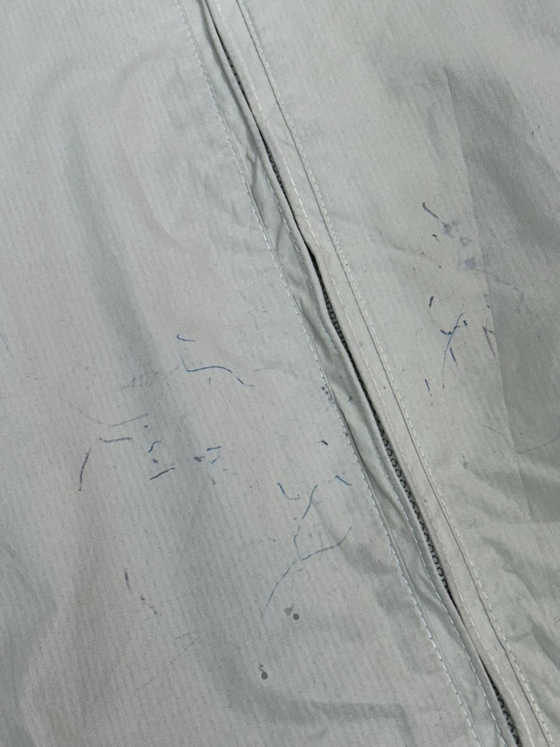 데상트 베이지 오버핏 후드 바람막이 올드스쿨 트랙 자켓 M 상품이미지9