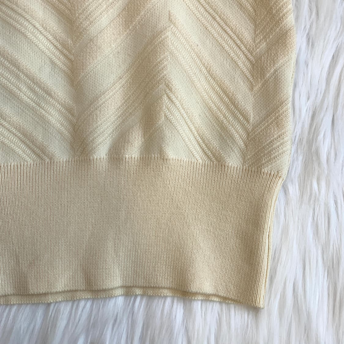 UNITED TOKYO 패턴 라운드 니트 1830 상품이미지6