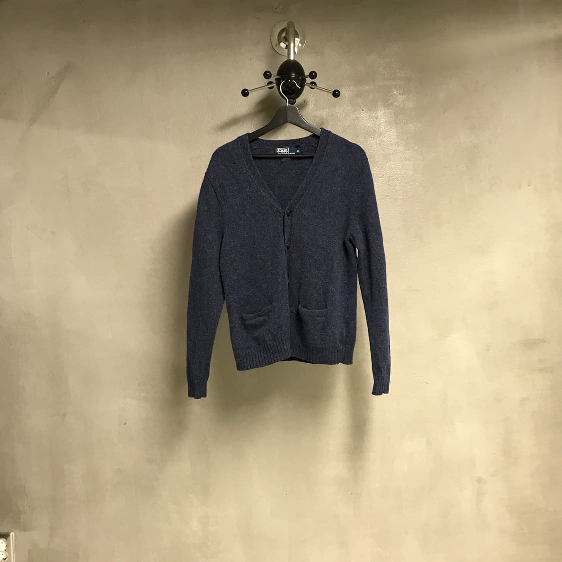 폴로 랄프로렌 니트 가디건 네이비 XL(W) 상품이미지1