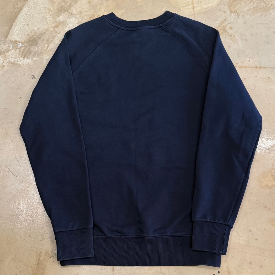 S 메종키츠네 폭스헤드 패치 네이비 맨투맨 상품이미지3