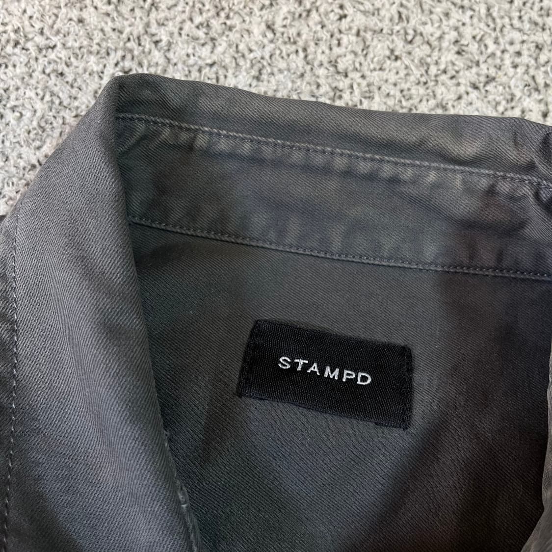 STAMPD 스탬피디 데미지 코튼 셔츠 상품이미지4