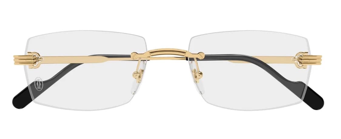 까르띠에 림리스 렉탱귤러 안경테 CT0578O 001 55 상품이미지4