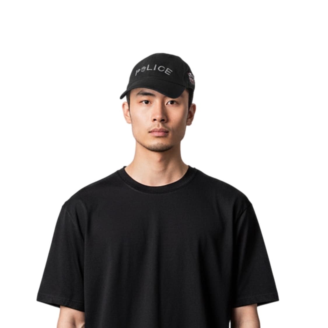 할리데이비슨 스컬 폴리스로고  볼캡 상품이미지1