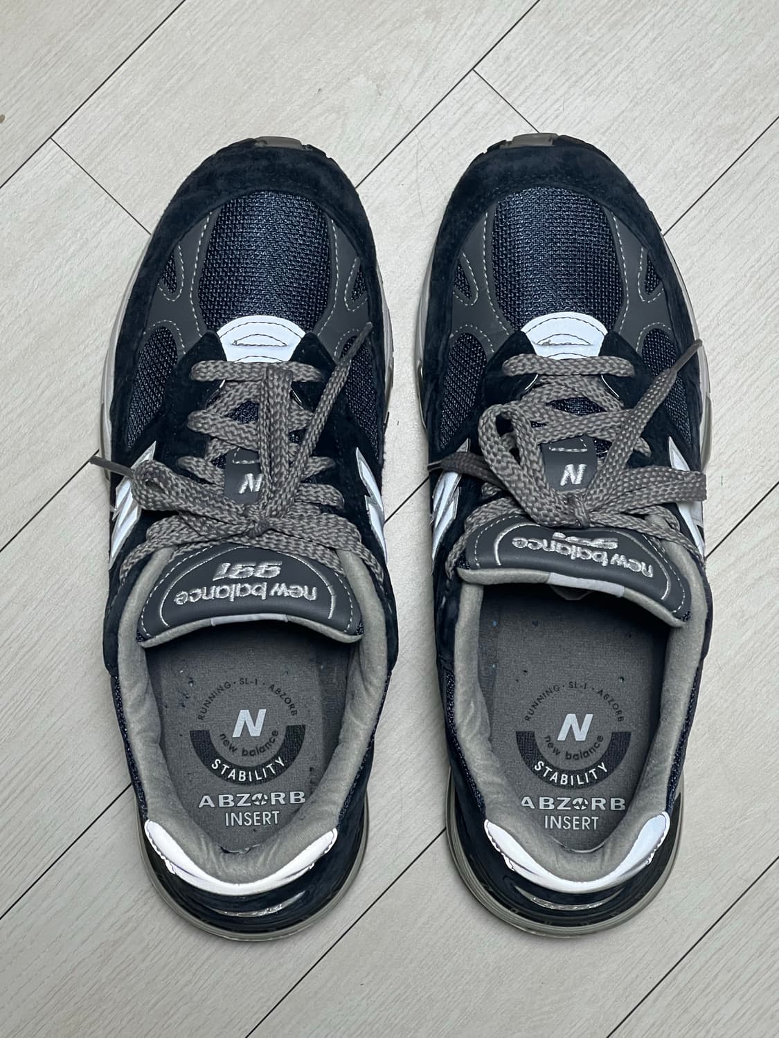 뉴발란스 991 메이드 인 UK 네이비 260 상품이미지6