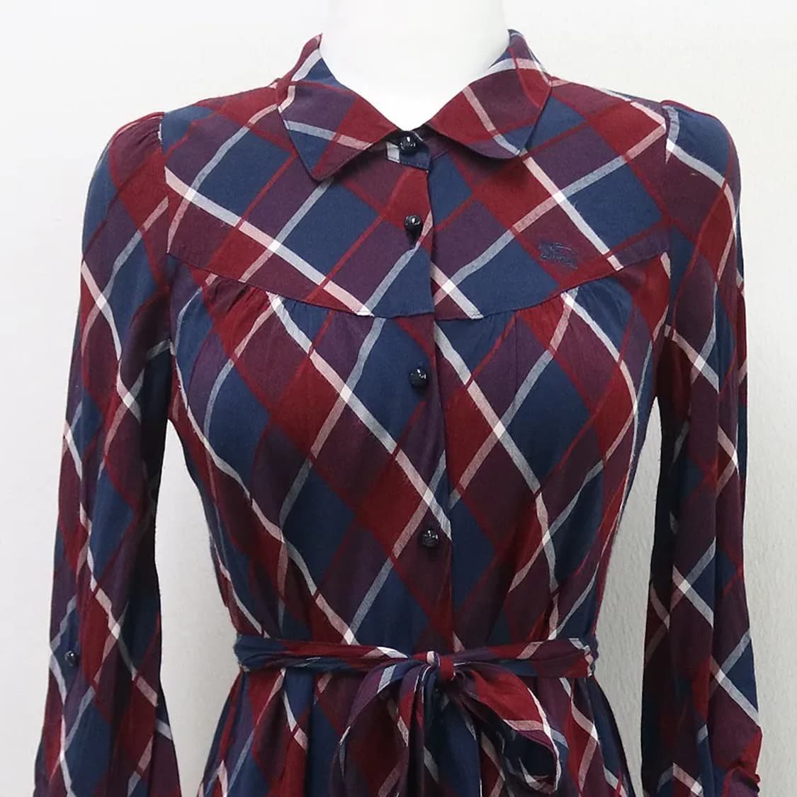 버버리 블루라벨 체크 원피스 67205 상품이미지3