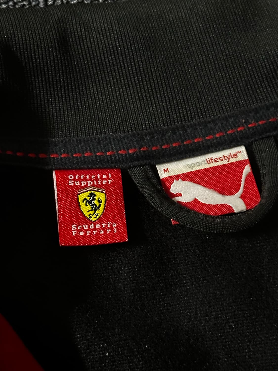 PUMA × Ferrari 스쿠데리아 트랙 자켓 M 상품이미지6
