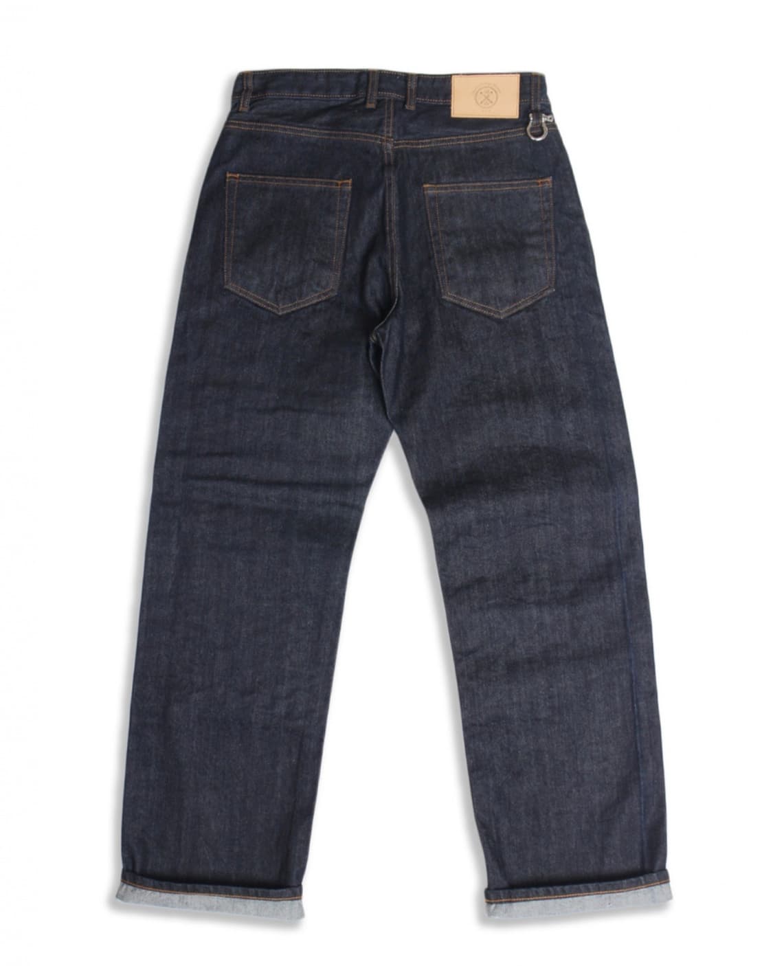 데님인디고마스터 더블니 바이커 데님 팬츠 상품이미지3