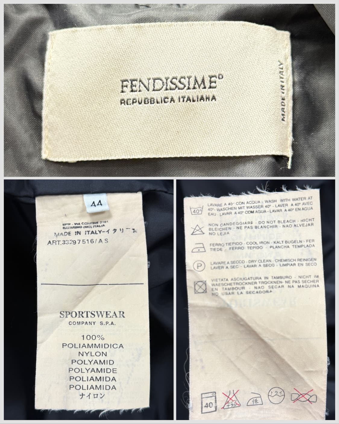 펜디 시메 롱 패딩 코트 상품이미지7