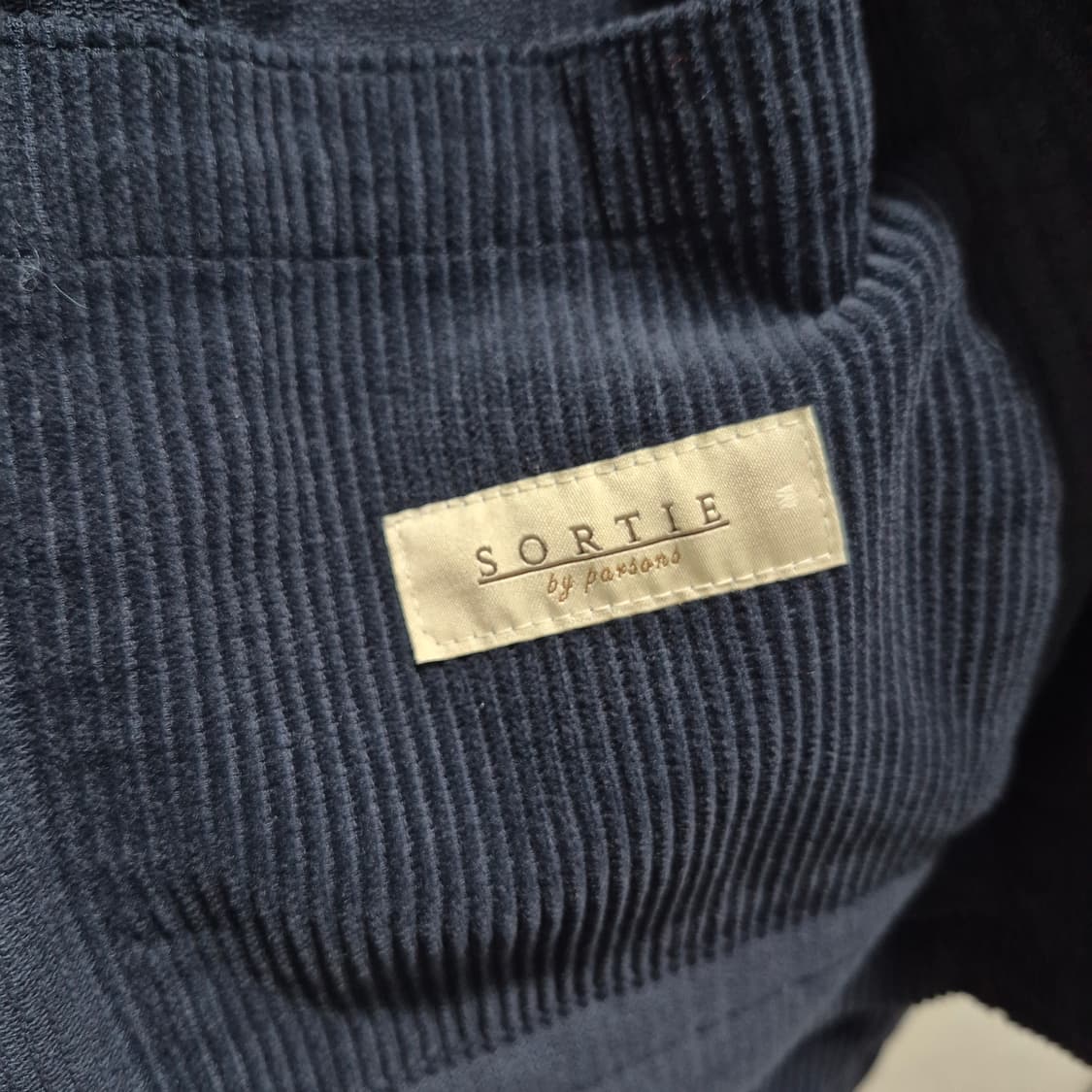 (M) 솔티(SORTIE) tura 코듀로이 워시드 자켓 블루 상품이미지4