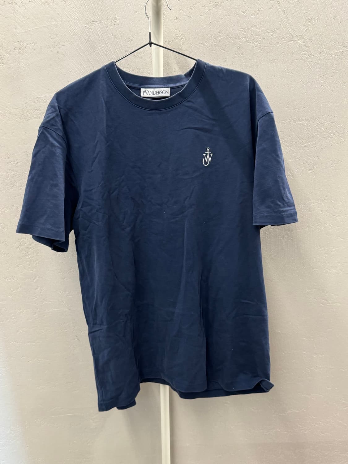 JW 앤더슨 네이비 반팔 티셔츠 XL 상품이미지2
