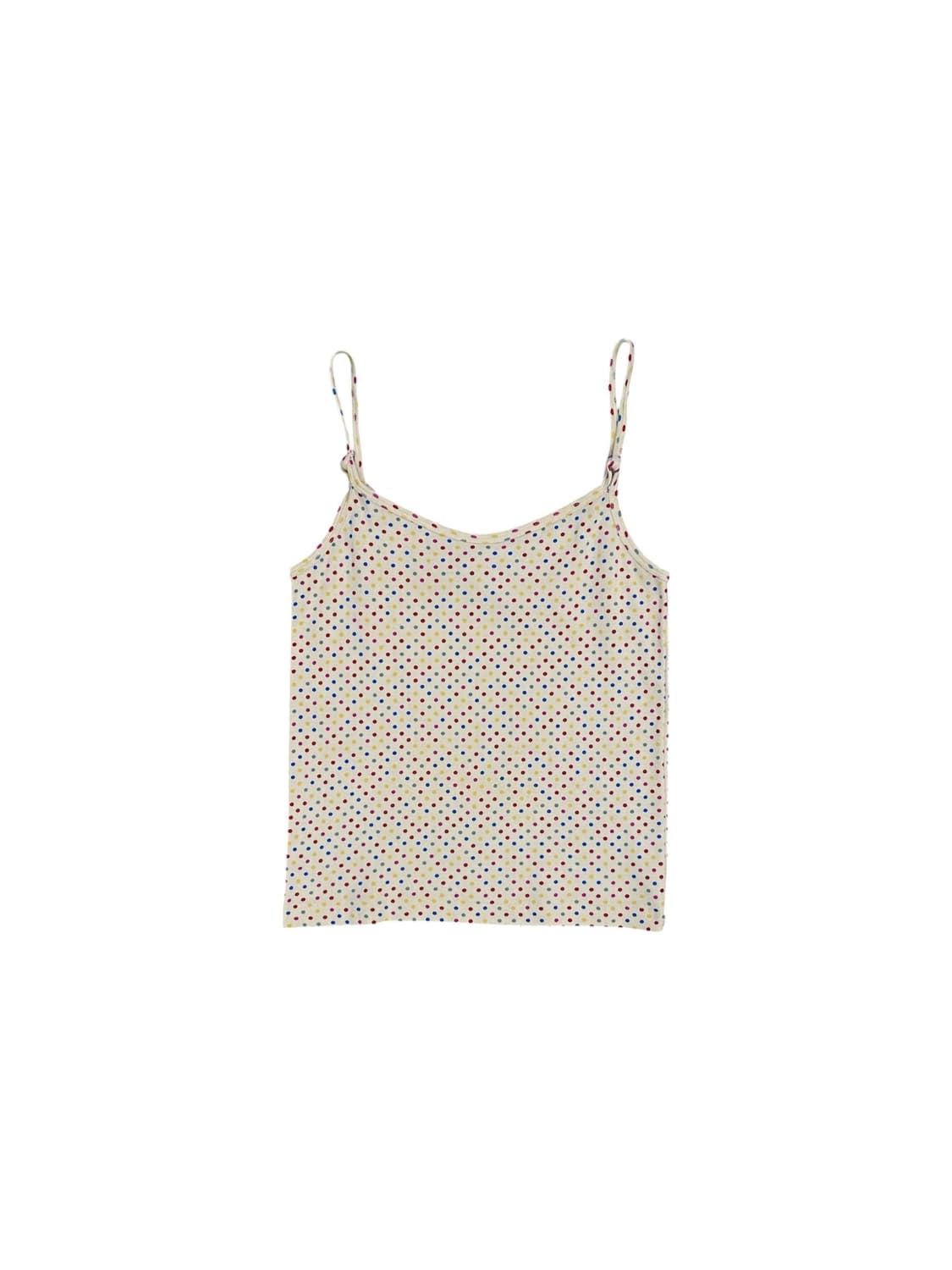 Tendance par Ray Beams 컬러 도트 슬림핏 탑 상품이미지1