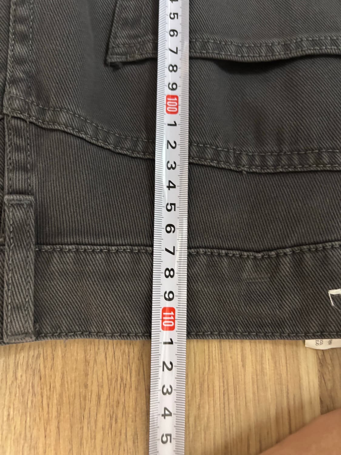 [32] 자라 벌룬핏 진 네이비 0621/300 상품이미지4