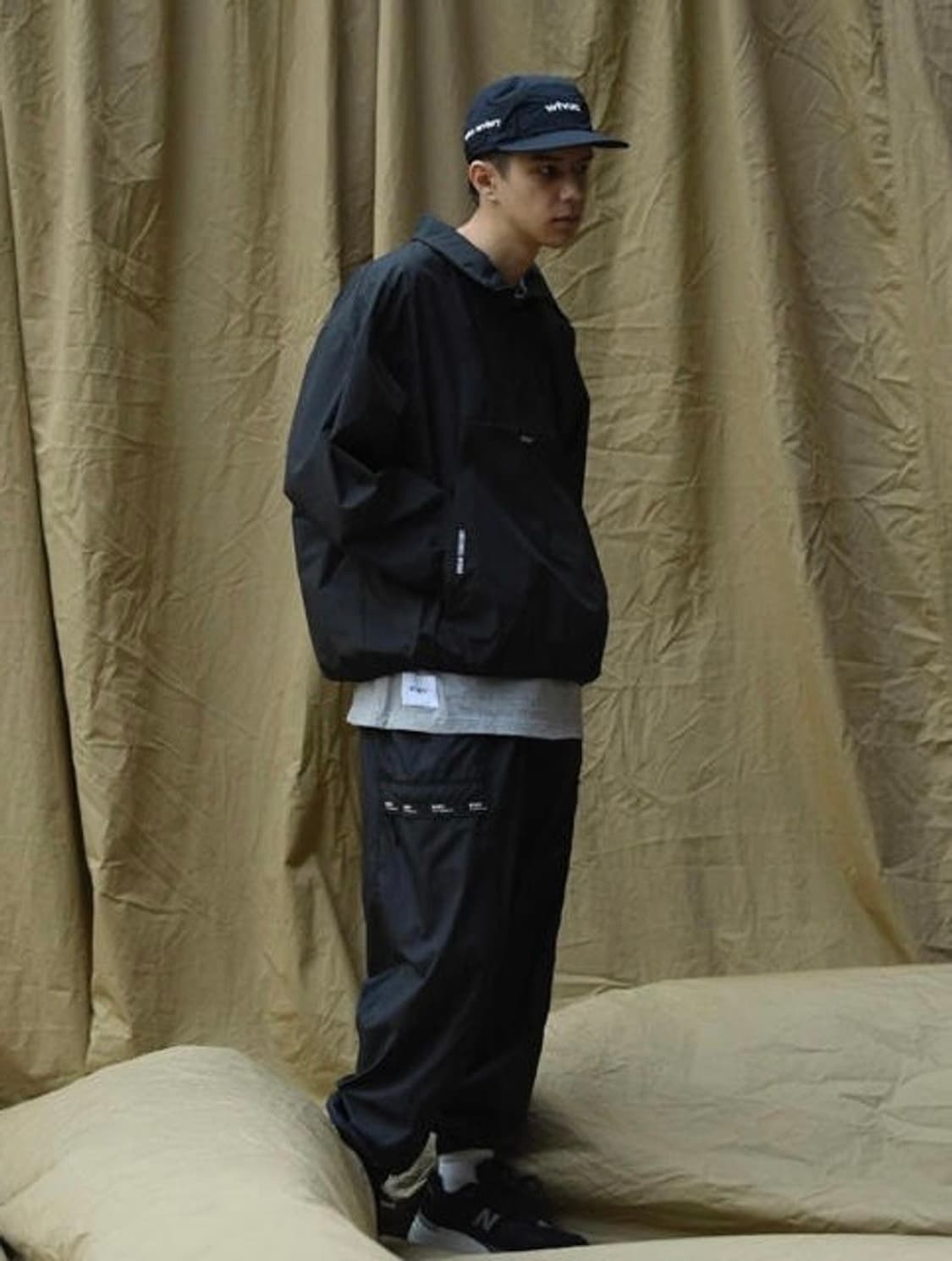 3) 더블탭스 wtaps 나일론 트랙 카고 조거 팬츠 블랙 바지 상품이미지2