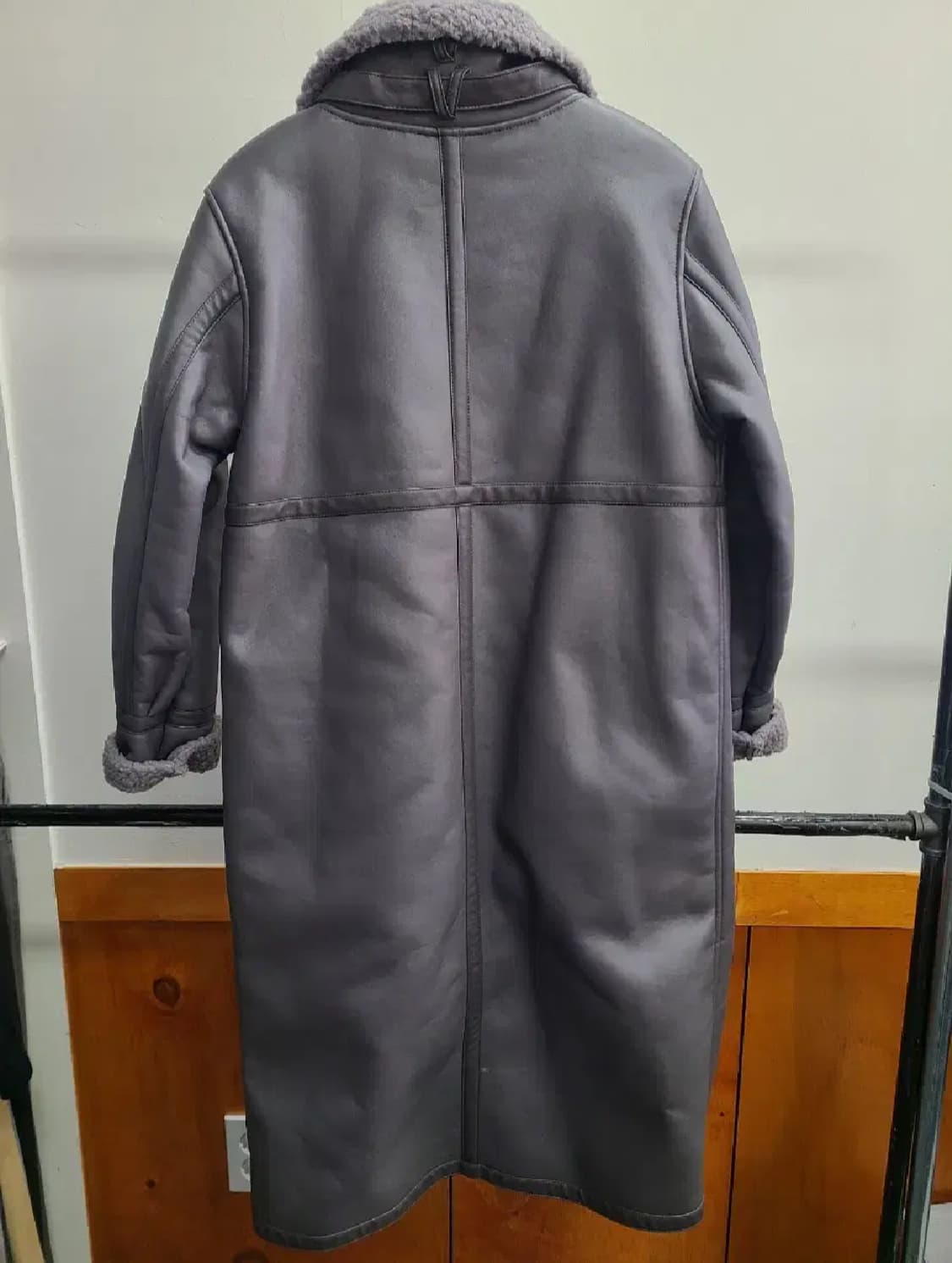 블루드진 이너 패딩 롱 무스탕 상품이미지7