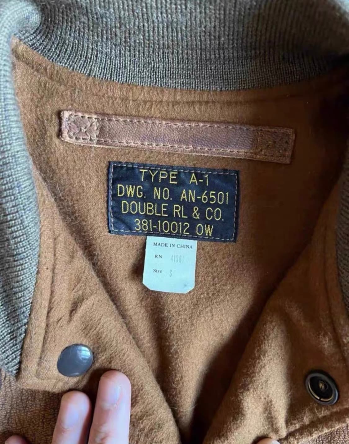 RRL Reversible 1920's Fligh jacket s 상품이미지7